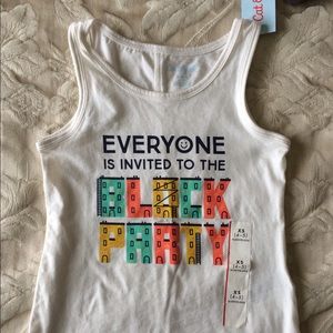 NWT. Block party tank